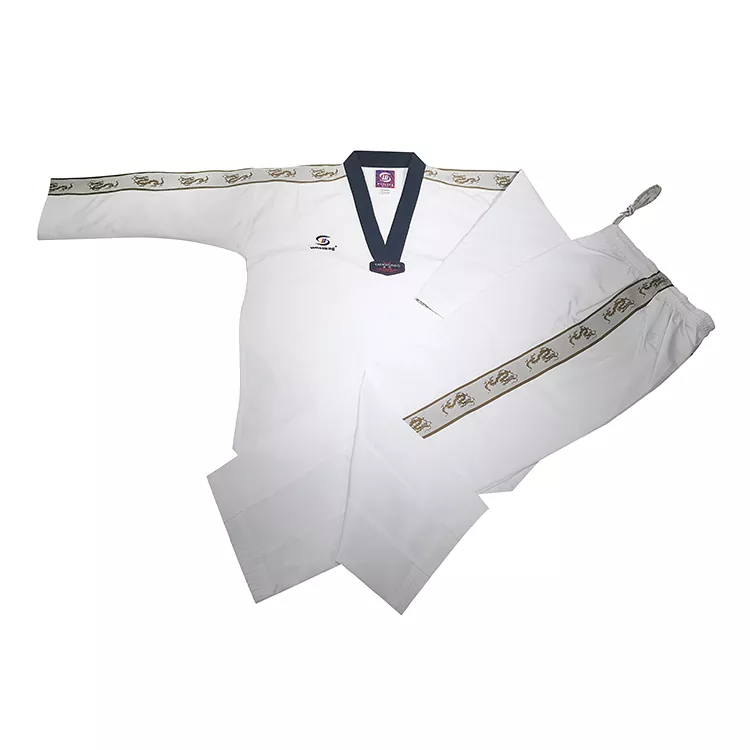 Uniforme de Taekwondo avec Rayure